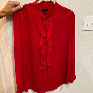Ann Taylor Long Sleeve Blouse